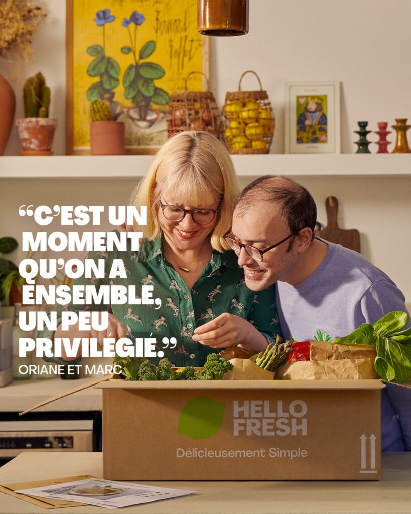L'avis de oriane et marc sur la box Hellofresh